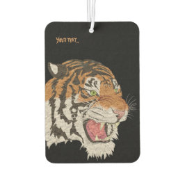 Benutzerdefinierter Text Wilder-Aquarellbilder Sch Autolufterfrischer