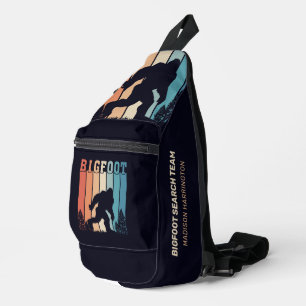 Benutzerdefinierter Textbigfoot Crossbody Bag