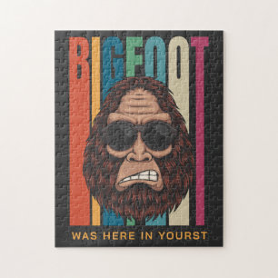 Benutzerdefinierter Textbigfoot Puzzle