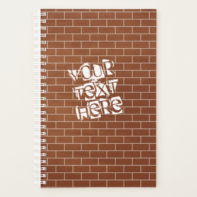 Benutzerdefinierter Textname-Planer Brillenwand Planer (Vorderseite)