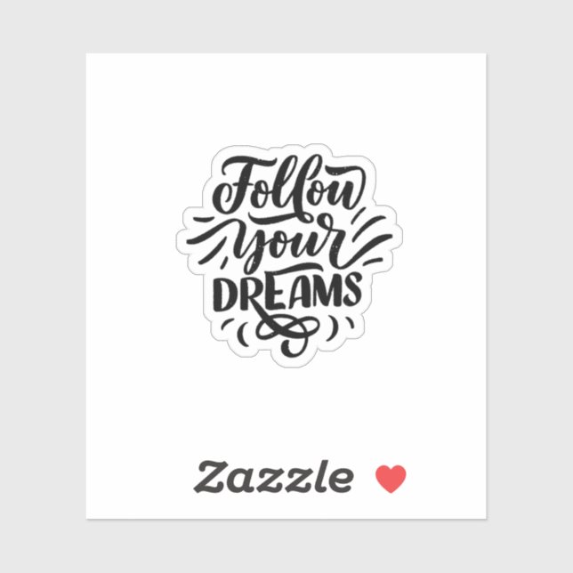 Benutzerdefinierter Traumaufkleber mit individuell Aufkleber (Blatt)