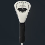 Benutzerdefinierter Trauzeuge Golf Headcover<br><div class="desc">Erstellen Sie Ihr eigenes Clubcover. Personalisiert mit Ihrem eigenen Text. Sie können dieses Design weiter anpassen,  indem Sie den Link "Weitere Anpassung" auswählen,  falls gewünscht.</div>