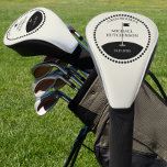 Benutzerdefinierter Trauzeuge Golf Headcover<br><div class="desc">Erstellen Sie Ihr eigenes Clubcover. Personalisiert mit Ihrem eigenen Text. Sie können dieses Design weiter anpassen,  indem Sie den Link "Weitere Anpassung" auswählen,  falls gewünscht.</div>