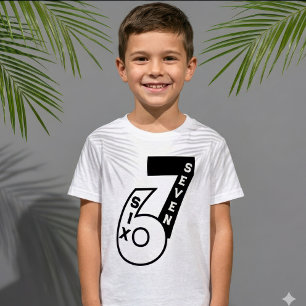 Benutzerdefinierter Trend 67 Grafischer Text Schri T-Shirt