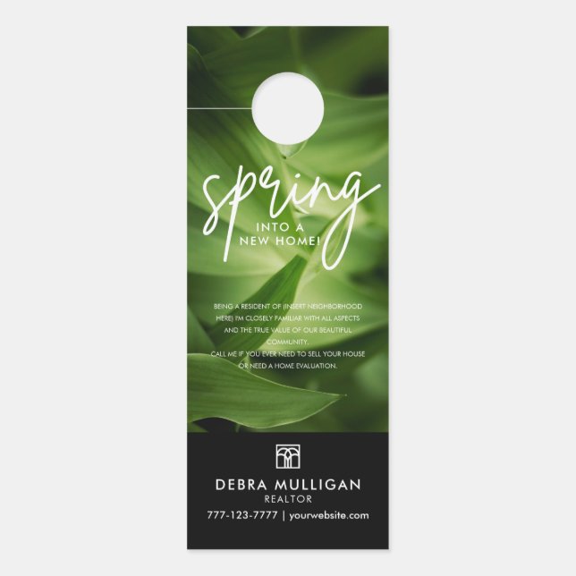 Benutzerdefinierter Türgefährte - reales Anwesen M Türanhänger (Vorderseite)