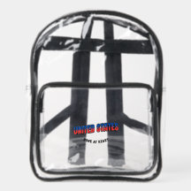 Benutzerdefinierter USA Heritage 3D Clear Stadionr