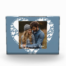 Benutzerdefinierter Valentinstag-Fotoblock