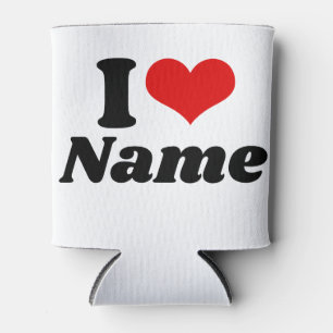 Benutzerdefinierter Valentinstag I Liebe Herz Dosenkühler