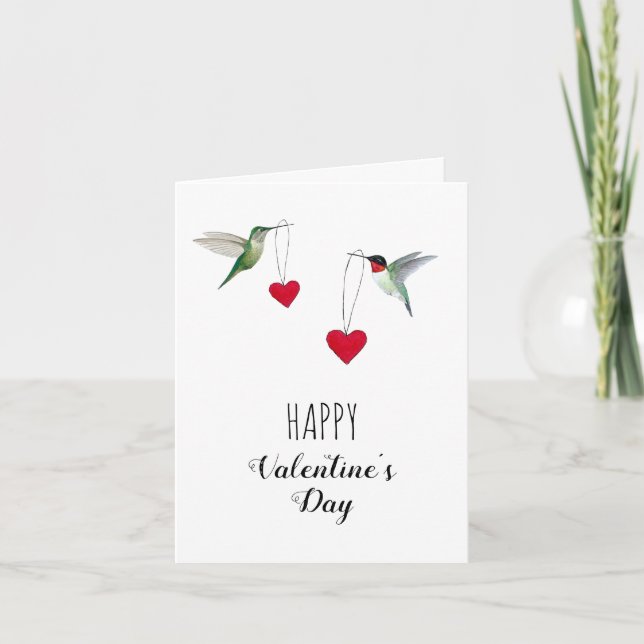 Benutzerdefinierter Valentinstag Karte (Vorderseite)