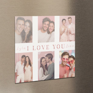Benutzerdefinierter Valentinstag-Magnet Geschenk Magnet