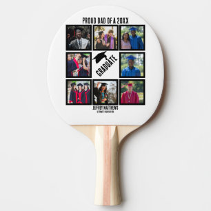 Benutzerdefinierter Vater für den Abschluss FotoCo Tischtennis Schläger