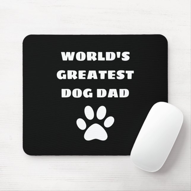 Benutzerdefinierter Vater für personalisierte Hund Mousepad (Mit Mouse)