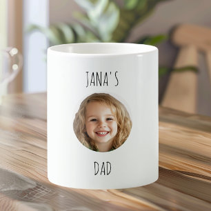 Benutzerdefinierter VATER Personalisiertes Foto Kaffeetasse