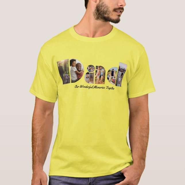 Benutzerdefinierter Vater T - Shirt (Vorderseite)