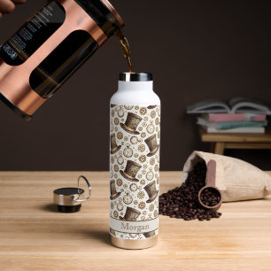 Benutzerdefinierter viktorianischer Steampunk-Hut  Trinkflasche