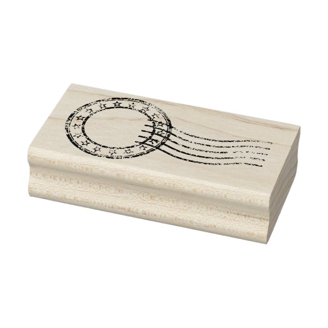 Benutzerdefinierter Vintage-Poststempel Gummistempel (Stempel)