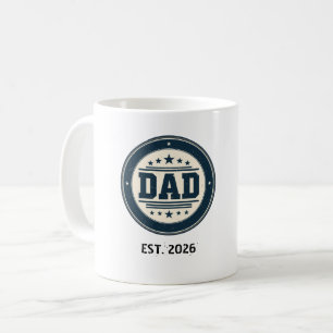 Benutzerdefinierter Vintage-Vatertag DAD Kaffeetasse