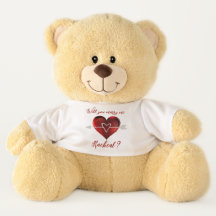 Benutzerdefinierter Vorschlag Herzteddybär