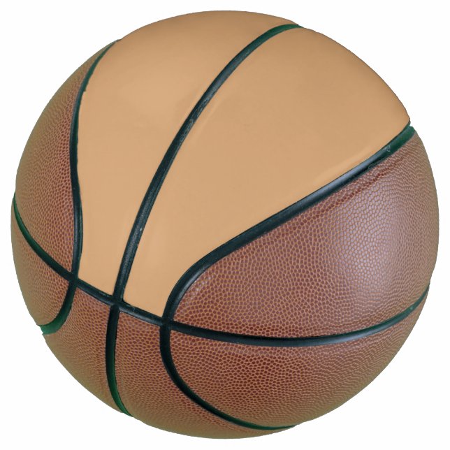 Benutzerdefinierter Warm Sand Basketball (angewinkelt)