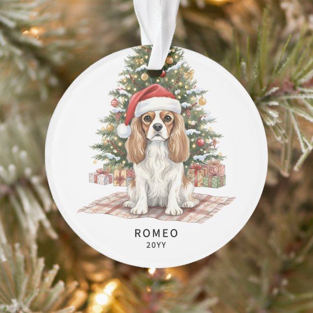 Benutzerdefinierter Weihnachts-Cavalier King Charl Ornament (Baum)
