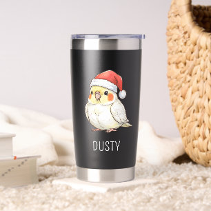 Benutzerdefinierter Weihnachts-Kakadu mit Weihnach Thermobecher