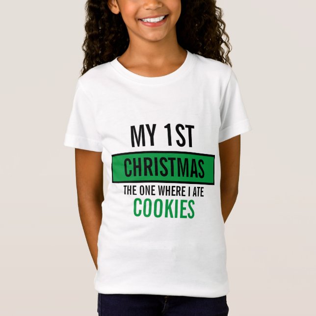 Benutzerdefinierter Weihnachtsgeschmack T - Shirt (Vorderseite)