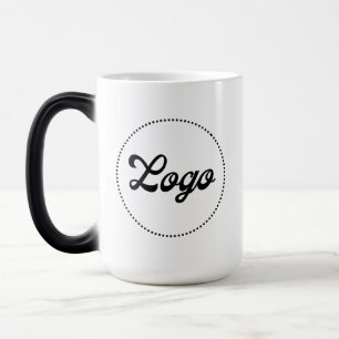 Benutzerdefinierter Werbe-Heat-Changing-Magic-Logo Verwandlungstasse