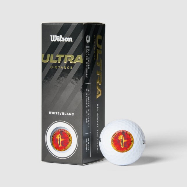 Benutzerdefinierter Wilson Ultra 500 Distance Golf Golfball (Verpackungen)