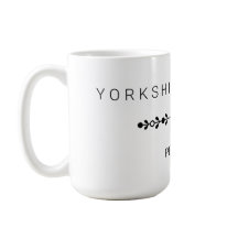 Benutzerdefinierter Yorkie-Name Tasse - Minimalist
