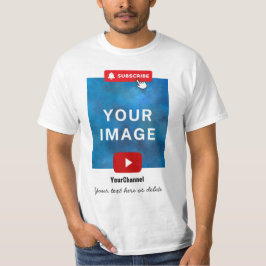 Benutzerdefinierter Youtube-Kanalname T-Shirt