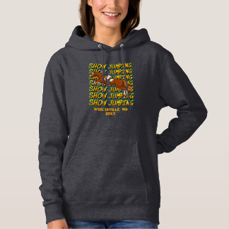 Benutzerdefinierter Zeiger beim Jumpen von Pferdee Hoodie