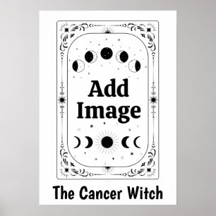 Benutzerdefinierter Zodiac-Tarot-Astrologie-Magie- Poster