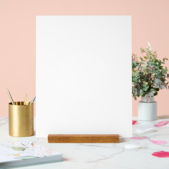 Benutzerdefiniertes 11" x 14" Acrylzeichen, mit Ho Acrylschild (Hochzeit)