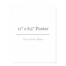 Benutzerdefiniertes 11 x 85-Poster