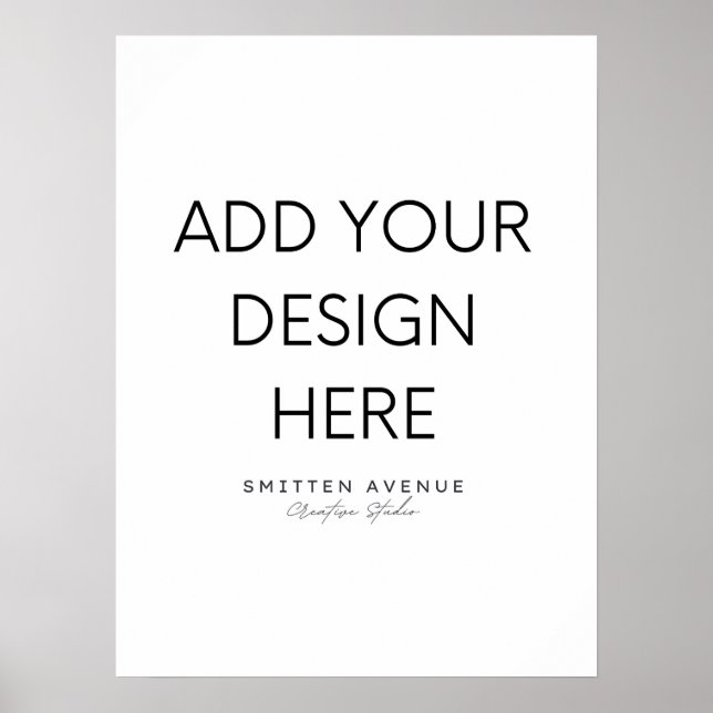 Benutzerdefiniertes 18x24-Poster (Matte) Poster (Vorne)