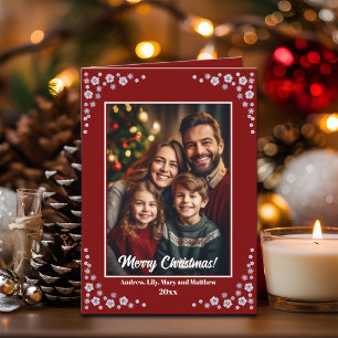 Benutzerdefiniertes 1 spezielles Weihnachtsfoto Karte