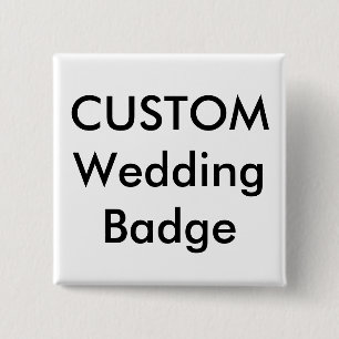 Benutzerdefiniertes 2" Square Abzeichen Button