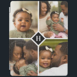 Benutzerdefiniertes 4-Fotolage-Monogramm iPad Hülle<br><div class="desc">Ein besonderes personalisiertes Geschenk mit 4 individuellen Fotos und Monogramm Initial. Verwenden Sie die Entwurfswerkzeuge, um zusätzlichen Text in beliebig vielen Schriftart und Farben hinzuzufügen. Laden Sie mehr Fotos hoch, bearbeiten Sie die Hintergrundfarbe oder wählen Sie aus allen Gehäusetypen für Ihr Gerät. Foto Hüllen machen ein einzigartiges Geschenk zum Muttertag,...</div>