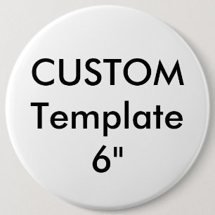 Benutzerdefiniertes 6" Round Button-Button Button