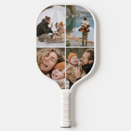 Benutzerdefiniertes 8-Familienfoto-Collage-Pickleb Pickleball Schläger