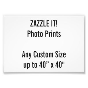 Benutzerdefiniertes A6-Foto Print UK Frame Size Fotodruck