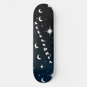 Benutzerdefiniertes Abstraktes Leerzeichen Hinzufü Skateboard