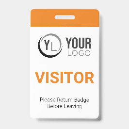 Benutzerdefiniertes Abzeichen der Besucherkennung Ausweis