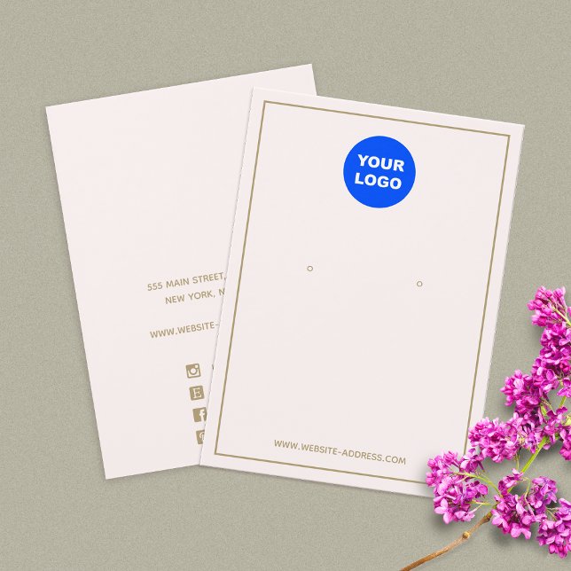 Benutzerdefiniertes Add-Logo, hellrosa, ohrfarbene (Von Creator hochgeladen)