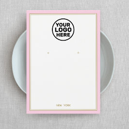 Benutzerdefiniertes Add-Logo, hellrosa, ohrfarbene