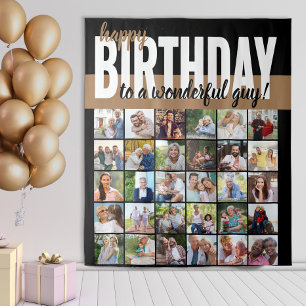 Benutzerdefiniertes Alles Gute zum Geburtstag an.. Wandteppich