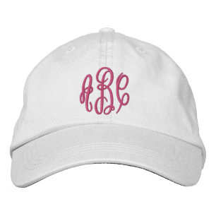 Benutzerdefiniertes Anfangsmonogramm Bestickte Baseballkappe