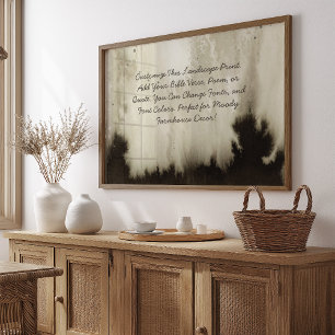 Benutzerdefiniertes Angebot Biodiversität hinzufüg Poster