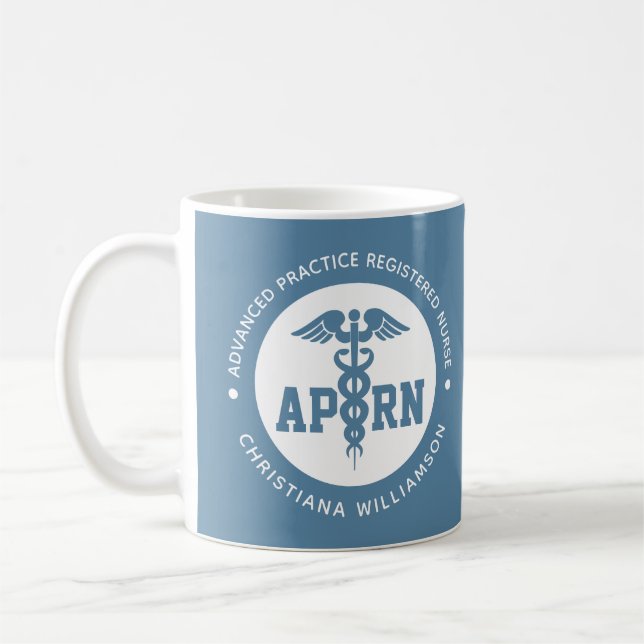 Benutzerdefiniertes APRN Fortgeschrittene Praxis E Kaffeetasse (Links)