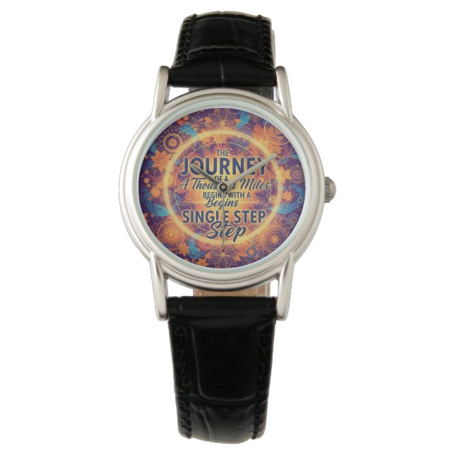 Benutzerdefiniertes Armbanduhren-Design Armbanduhr (Vorderseite)